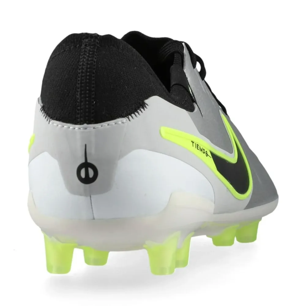 Nike Tiempo Legend 10 Pro AG-PRO Mad Voltage - Metallic Silver/Black/Volt - Image 4