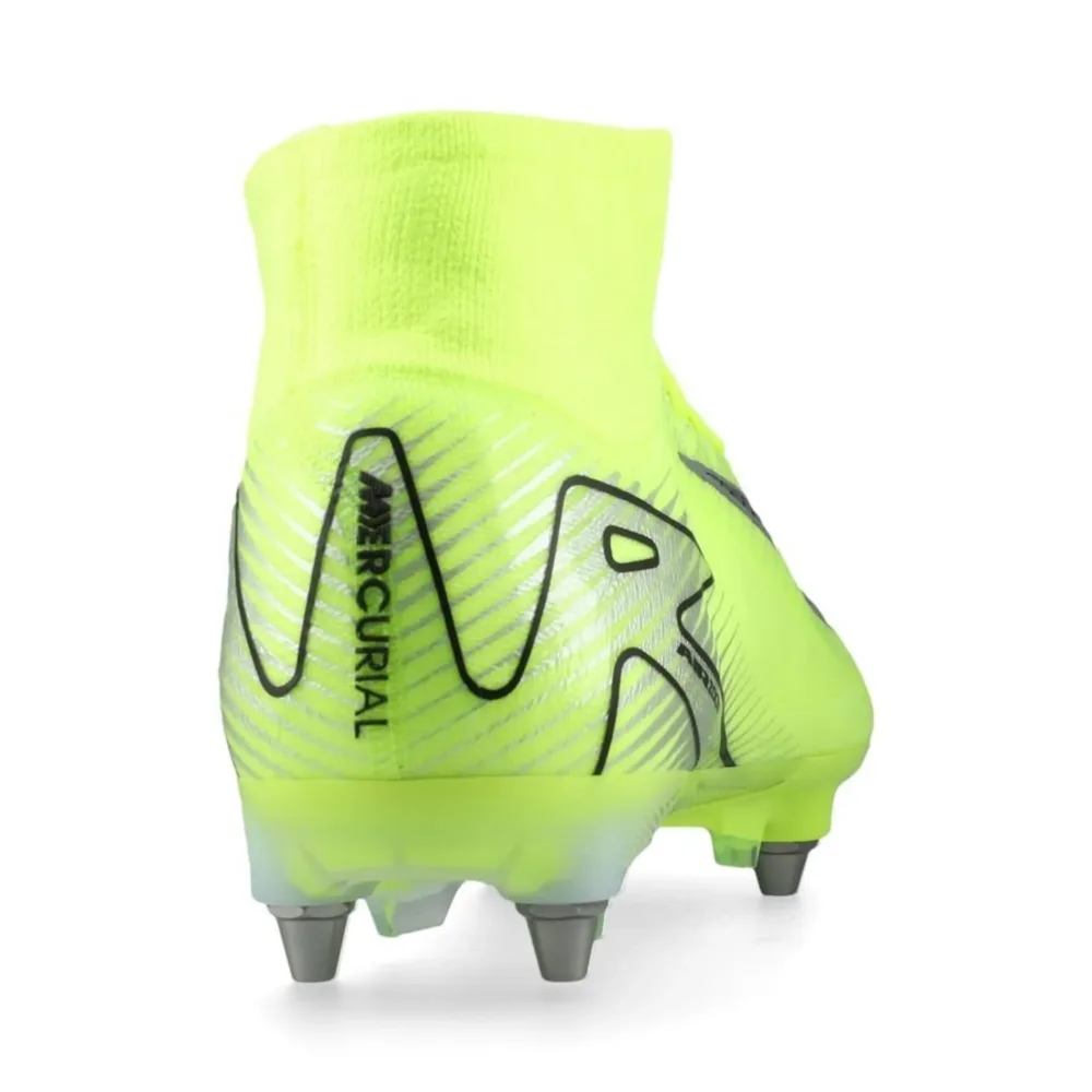 Nike Air Zoom Mercurial Superfly 10 Elite SG-PRO Mad Voltage - Volt/Black - Image 4