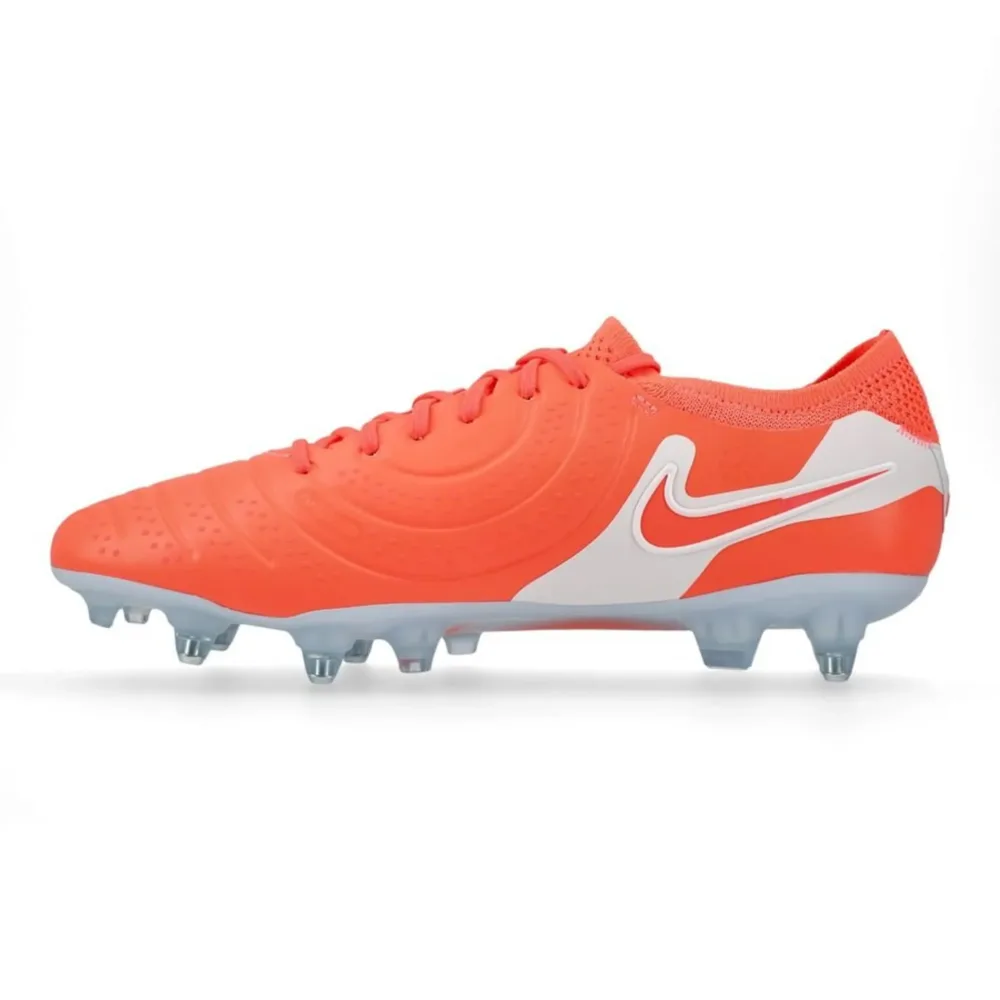 Nike Tiempo Legend 10 Elite SG-PRO Anti-Clog Mad Energy - Hot Lava/White - Image 3