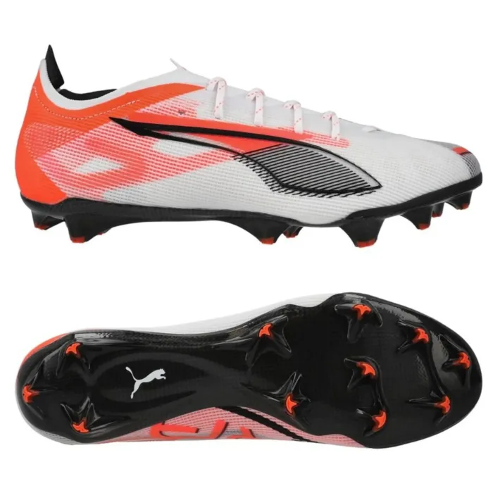 PUMA Ultra 5 Carbon FG Unlimited - PUMA White/PUMA Black/Glowing Red