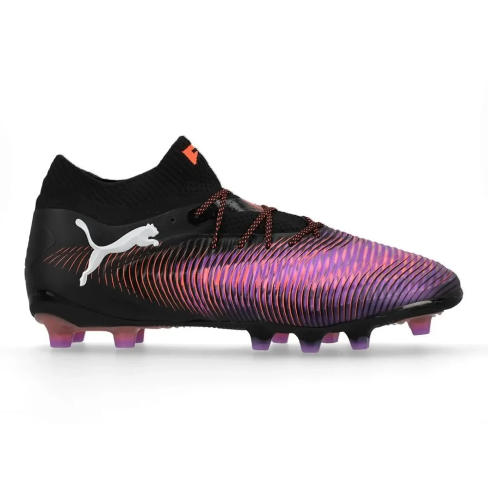 PUMA Future 8 Ultimate AG Unlimited - PUMA Black/PUMA White/Glowing Red - Image 2