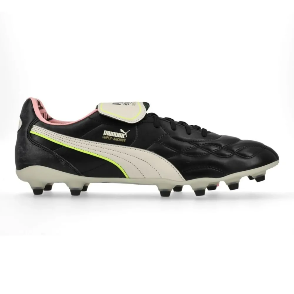 PUMA King Top X Mundial FG/AG - PUMA Black/PUMA White/Poison Pink - Image 2