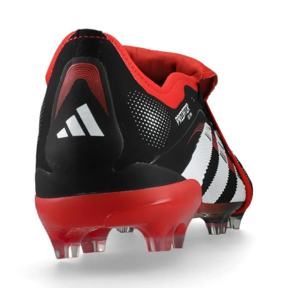 adidas Predator Pro Fold-over Tongue FG Moments - Core Black/Footwear White/Vivid Red LIMITED EDITION - Image 4