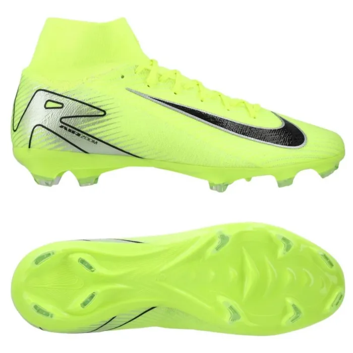 Nike Air Zoom Mercurial Superfly 10 Pro FG Mad Voltage - Volt/Black