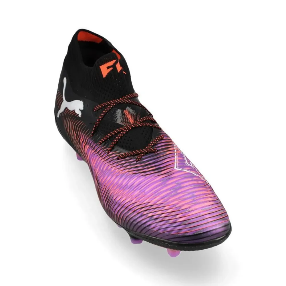 PUMA Future 8 Ultimate AG Unlimited - PUMA Black/PUMA White/Glowing Red - Image 5