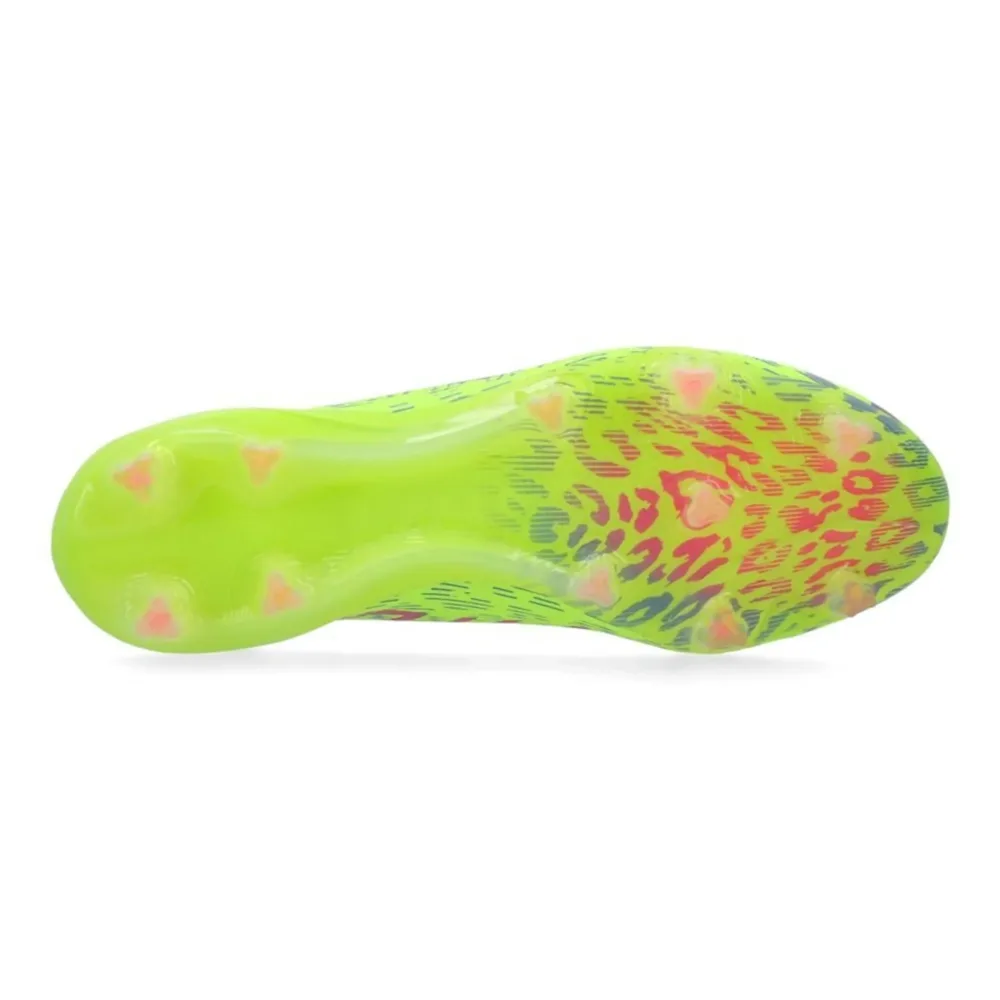 adidas Predator Elite FG Mystic Victory - Lucid Lemon/Lucid Pink/Blue Fusion - Image 8