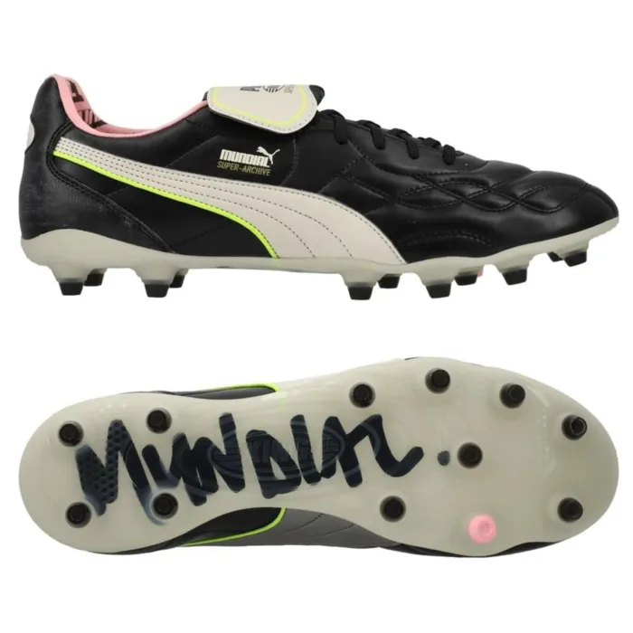 PUMA King Top X Mundial FG/AG - PUMA Black/PUMA White/Poison Pink