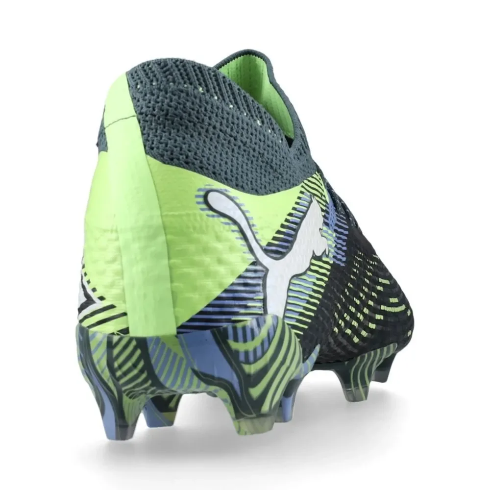 PUMA Future 7 Ultimate FG/AG Lights Out - Gray Skies/PUMA White/Fizzy Apple Women - Image 4