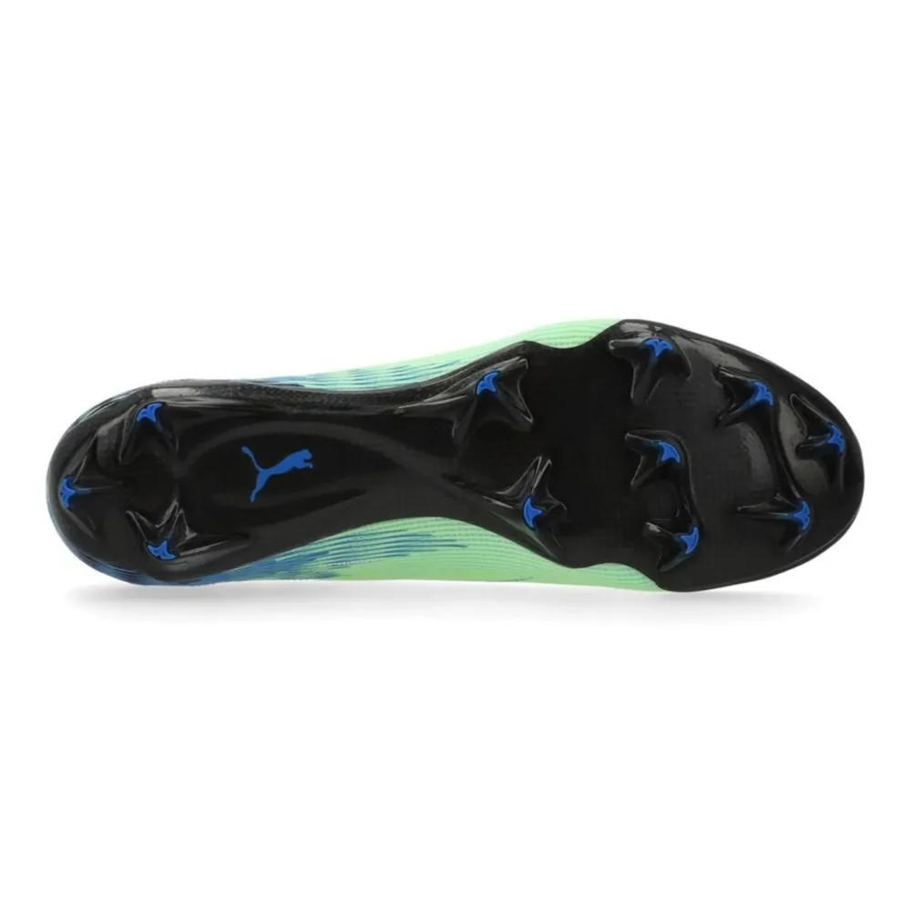 PUMA Ultra 5 Carbon FG Lights Out - Fizzy Apple/PUMA White/Bluemazing - Image 8