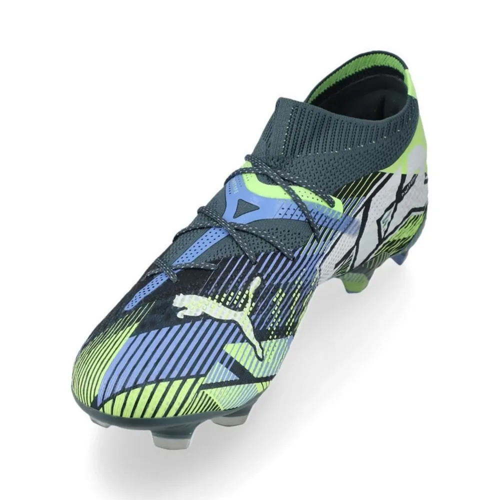 PUMA Future 7 Ultimate FG/AG Lights Out - Gray Skies/PUMA White/Fizzy Apple Women - Image 6