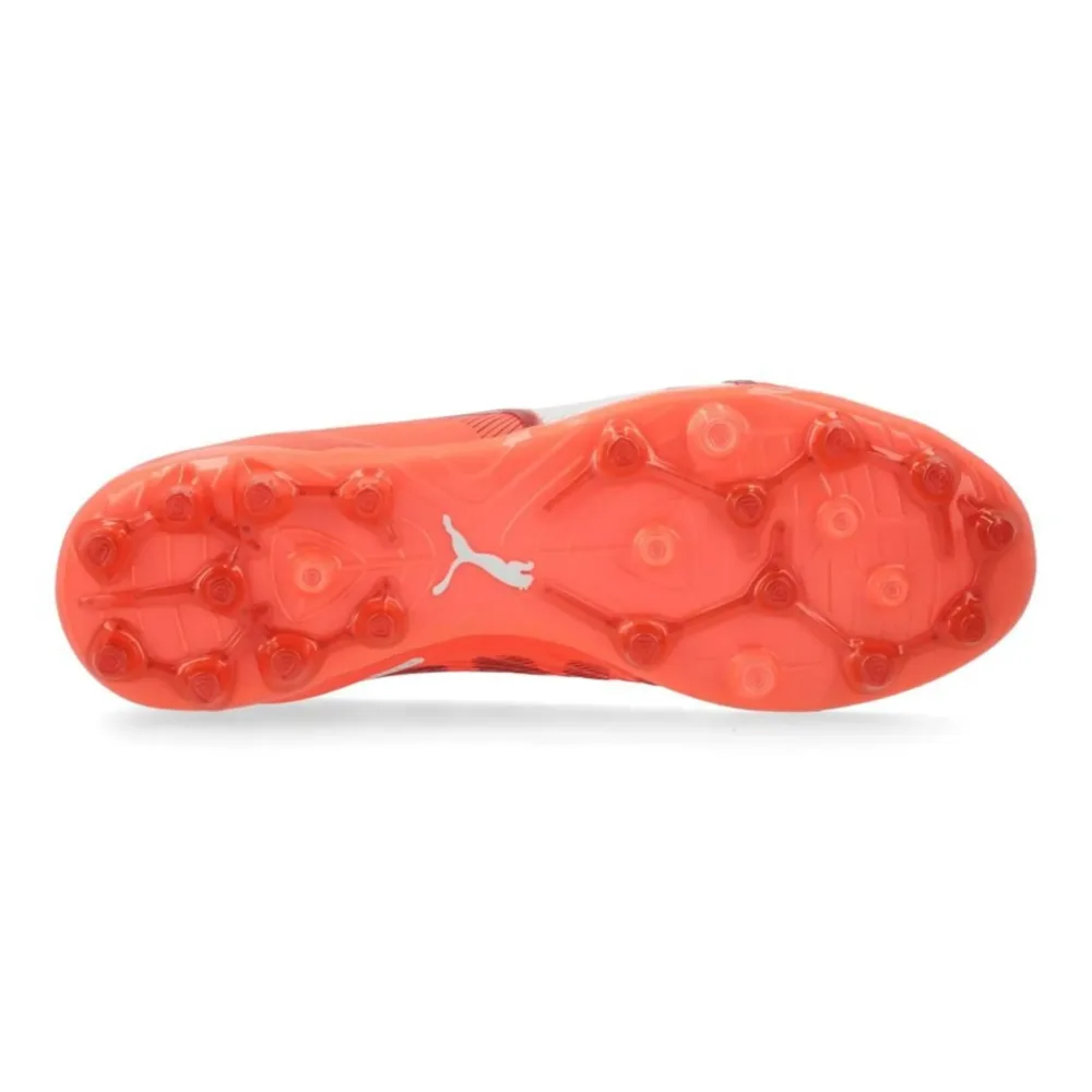 PUMA King Ultimate MG Unlimited - Glowing Red/PUMA White/Red Fire - Image 8