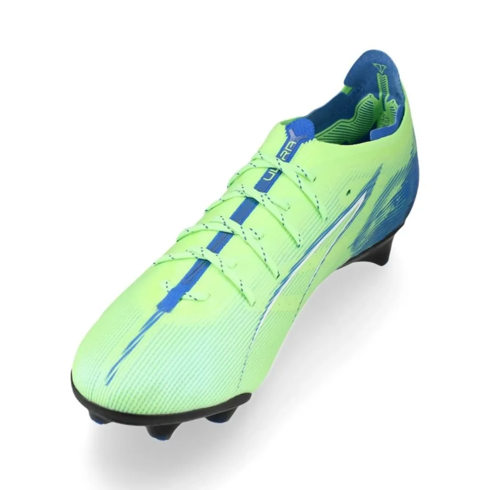 PUMA Ultra 5 Carbon FG Lights Out - Fizzy Apple/PUMA White/Bluemazing - Image 6