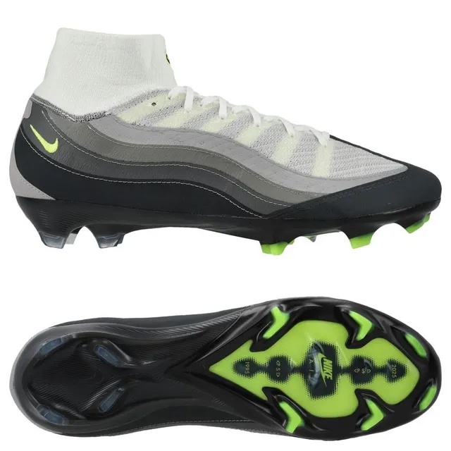NIKE AIR ZOOM MERCURIAL SUPERFLY 10 X AIR MAX 95 ELITE FG - BLACK/YELLOW/ANTHRACITE/LIGHT GRAPHITE LIMITED EDITION